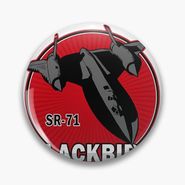 Item preview, Sr Blackbird Logo – Minimalist Vintage Aviation Tee & Sticker | Limited Edition designed and sold by KoiJar.