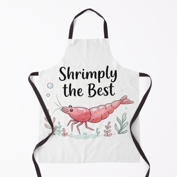 Item preview, Shrimply the Best – Adorable Cherry Shrimp designed and sold by WaterWhisker.
