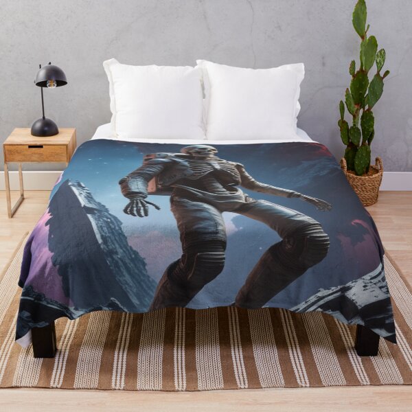 Item preview, Skeletal Astronaut on Alien Planet designed and sold by GenesisArtis.