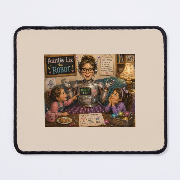 Item preview, Auntie Liz the Robot — Officially Upgraded designed and sold by Novel Works Studio.