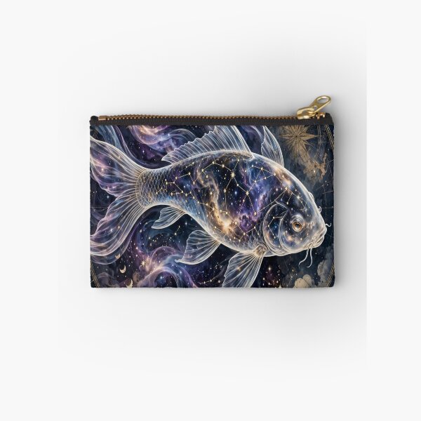 Item preview, Zodiac Galaxy Koi - Astrology Constellation Fish designed and sold by PrettyCrypt.