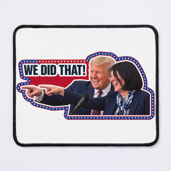 Item preview, Trump and Ghislaine Maxwell Gas Prices "We Did That!" Cost of Living Crisis designed and sold by HAPPY'S-TEE-MART.