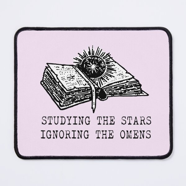 Item preview, Studying the Stars Ignoring the Omens – Dark Academia Celestial Astrology designed and sold by witchlingart.