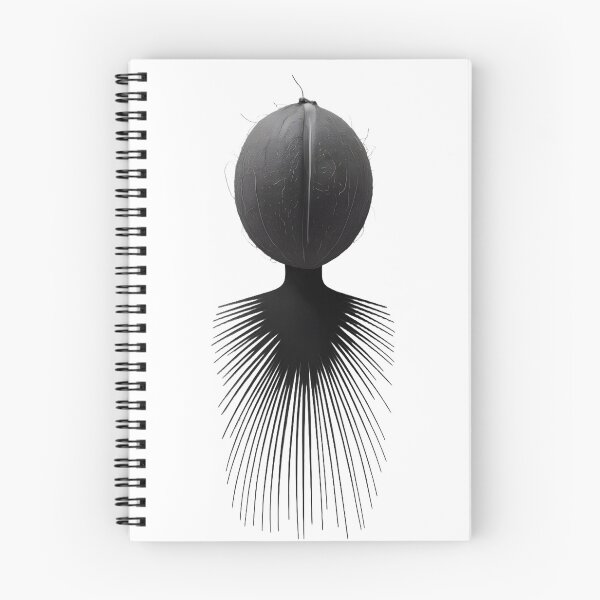 Item preview, Сoconut man — Monochrome Minimalism designed and sold by ErgTime.