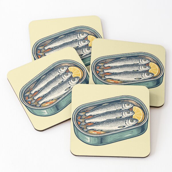 Item preview, Tin of Sardines designed and sold by Ghost on Toast.