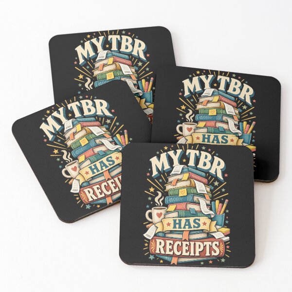 Item preview, My TBR Has Receipts Vintage Book Stack Shirt designed and sold by Gustavo Navarro.