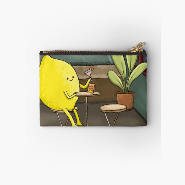 Item preview, Lemon having a drink at the bar designed and sold by BluluStudio.