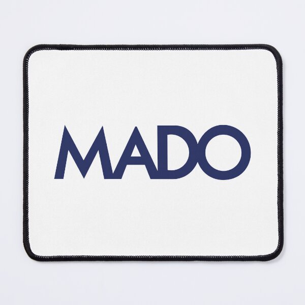 Item preview, MADO Bold Navy Blue Typography Logo Design designed and sold by Christi W Witherspoon.