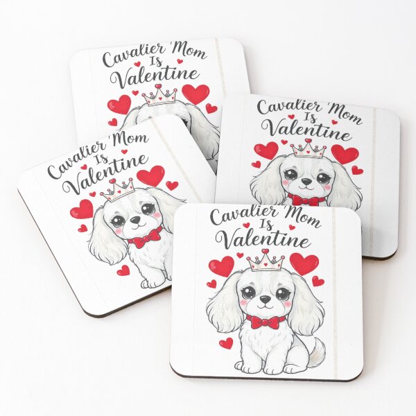 Item preview, Cute Cavalier King Charles Valentine T-Shirt` designed and sold by Aliplus+.