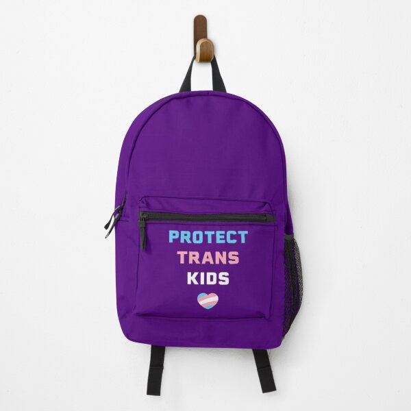 Item preview, Protect Trans Kids Pride Flag Heart LGBTQIA Advocacy Art designed and sold by Terry Bain.