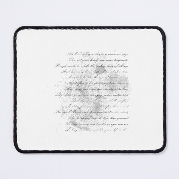 Item preview, William Shakespeare: Shall I compare thee designed and sold by claudiatoman.