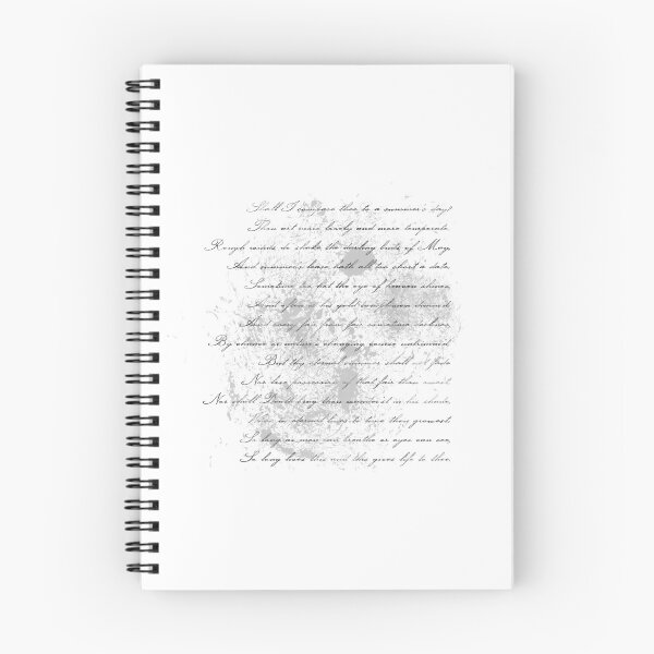 Item preview, William Shakespeare: Shall I compare thee designed and sold by claudiatoman.