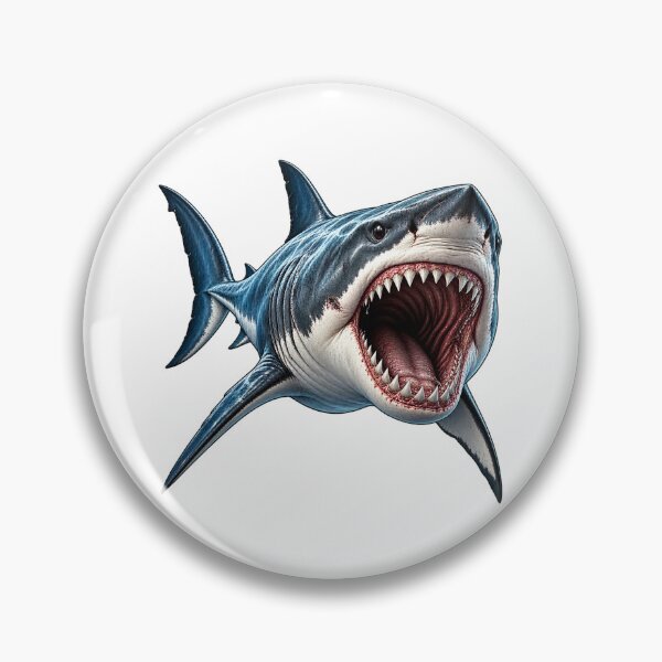 Aperçu de l'œuvre Grand requin blanc créée et vendue par Mick G Designs.