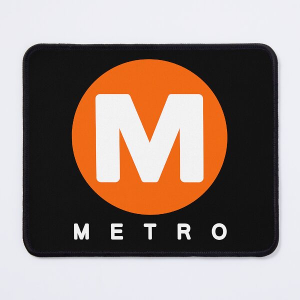 Item preview, Vintage Los Angeles Metro Logo (Orange) designed and sold by LeonTransit.