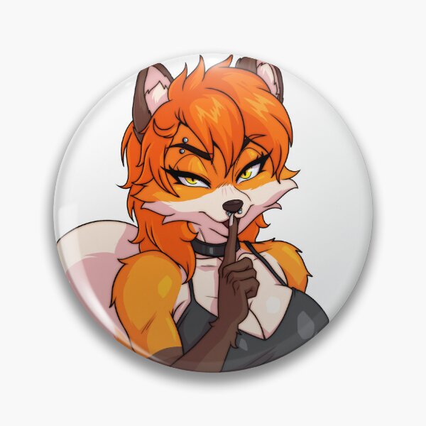Item preview, Cheeky Fox Girl – Furry Anime Sticker designed and sold by FoxEma.