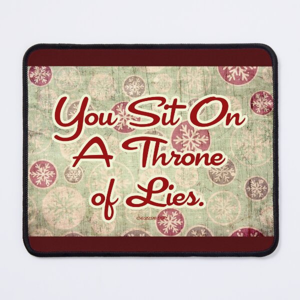 Item preview, Throne of Lies Wrap designed and sold by Normbot2000.