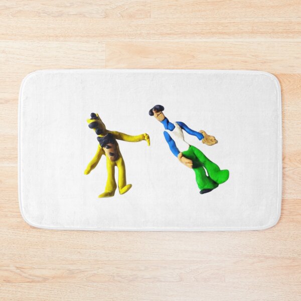 Item preview, Quirky Clay Figure Duo designed and sold by Natascha-Prints.
