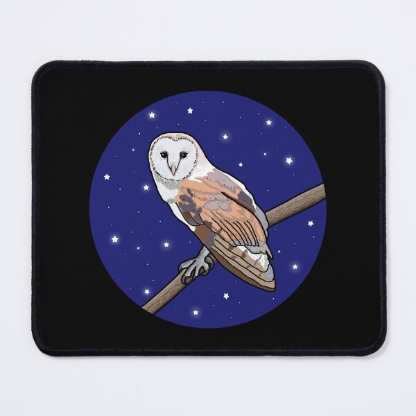 Item preview, Midnight Barn Owl detailed illustration Proceeds go to animal charities and rescues designed and sold by AnimalFriends1.