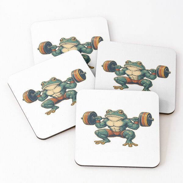 Item preview, Frog Weightlifter designed and sold by good-graffity.