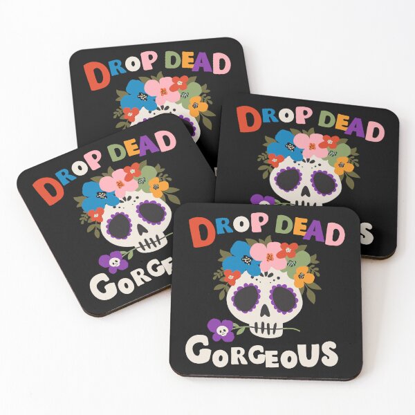 Item preview, Drop Dead Gorgeous Floral Skull designed and sold by imaniko.