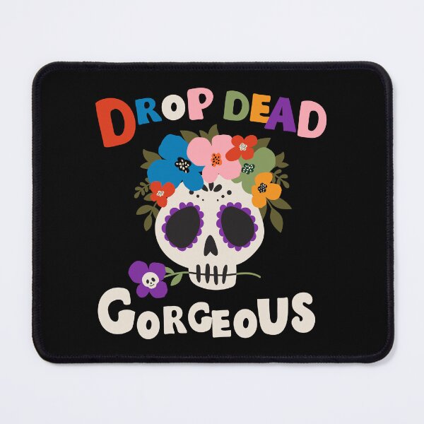 Item preview, Drop Dead Gorgeous Floral Skull designed and sold by imaniko.
