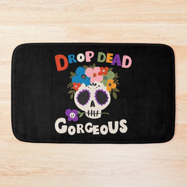 Item preview, Drop Dead Gorgeous Floral Skull designed and sold by imaniko.