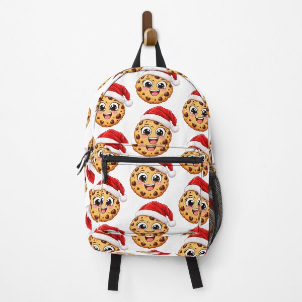 Item preview, Cute Christmas Cookie with Santa Hat- Kawaii xmas designed and sold by wiwiart.