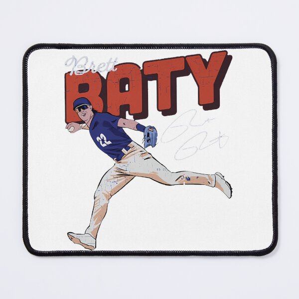 Item preview, Vintage Brett Baty New York Baseball Retro Fan Art | Limited Edition designed and sold by aymannation.
