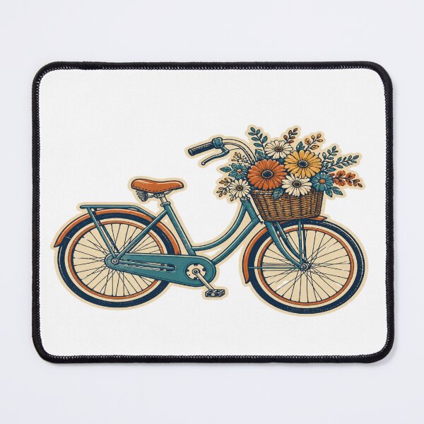 Item preview, Flower Basket Bicycle designed and sold by good-graffity.