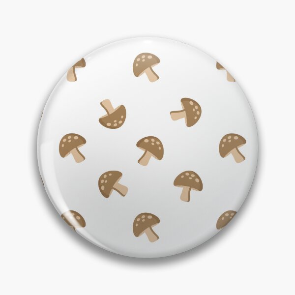 Item preview, Cute Beige Pastel Mushroom Pattern Description designed and sold by MathuraPresent.