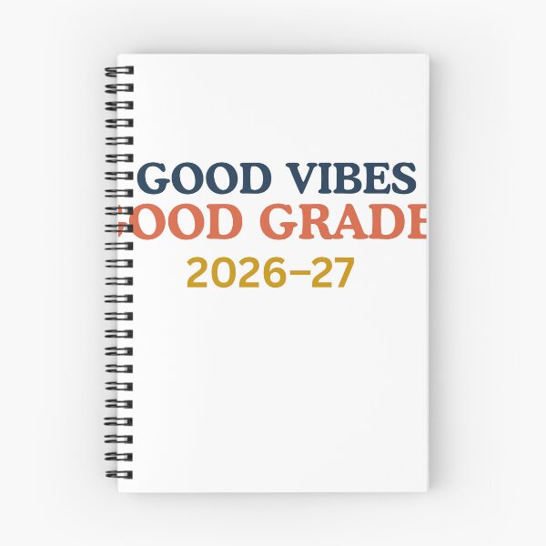Item preview, Good Vibes Good Grades | 2026 School Shirt designed and sold by MiniMuArt.