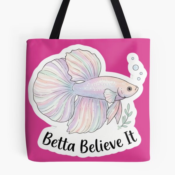 Item preview, Betta Believe It – Adorable Betta Fish designed and sold by WaterWhisker.