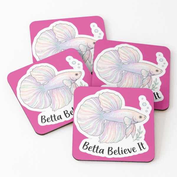 Item preview, Betta Believe It – Adorable Betta Fish designed and sold by WaterWhisker.