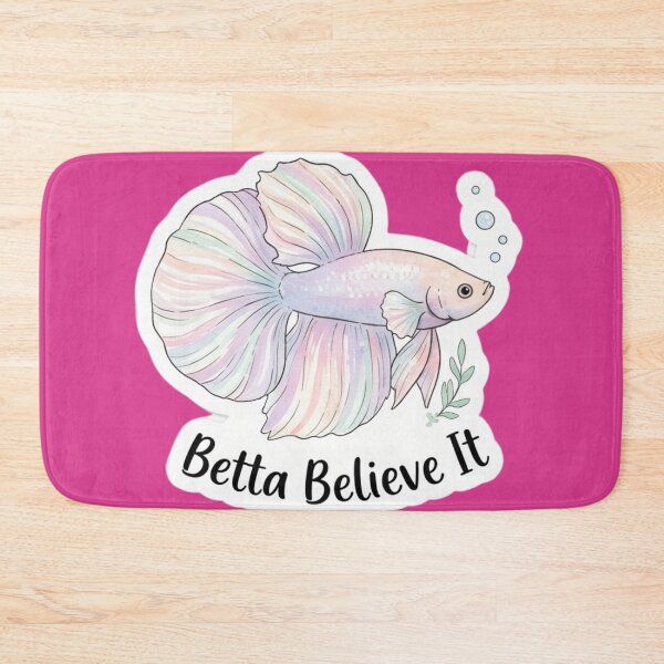Item preview, Betta Believe It – Adorable Betta Fish designed and sold by WaterWhisker.