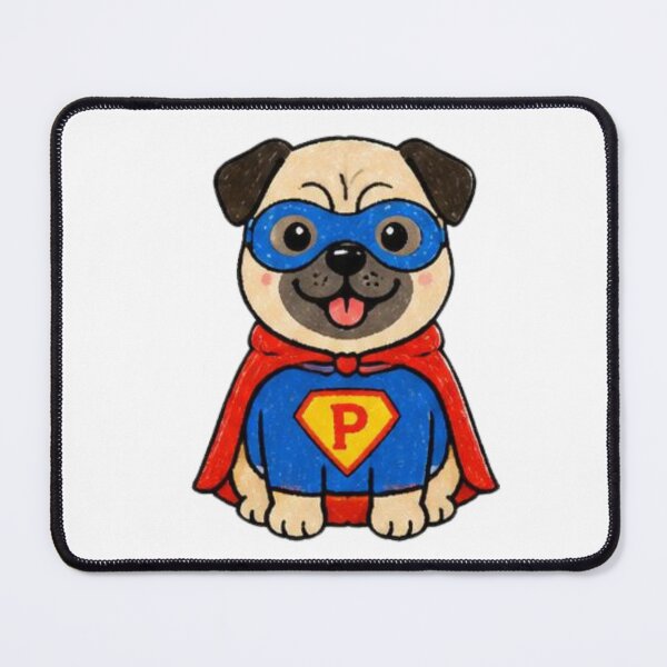 Item preview, Super Pug designed and sold by evavv-studio.