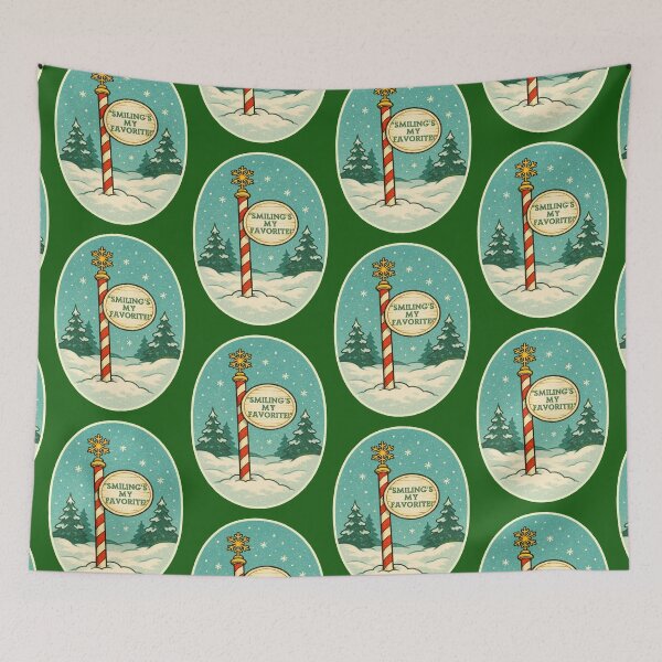 Item preview, Smiling's My Favorite North Pole designed and sold by Normbot2000.