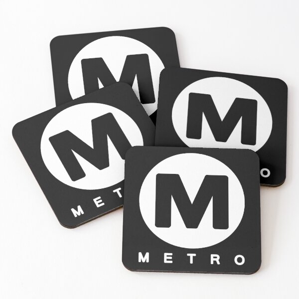 Item preview, Vintage Los Angeles Metro Logo designed and sold by LeonTransit.