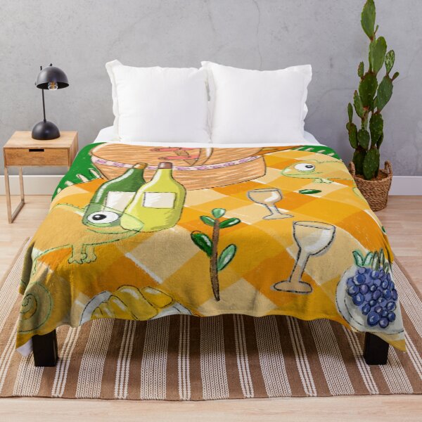Item preview, Chameleons having a picnic.  designed and sold by BluluStudio.