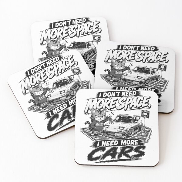 Item preview, Funny Cat Car Parking Problem JDM Design designed and sold by workouti.