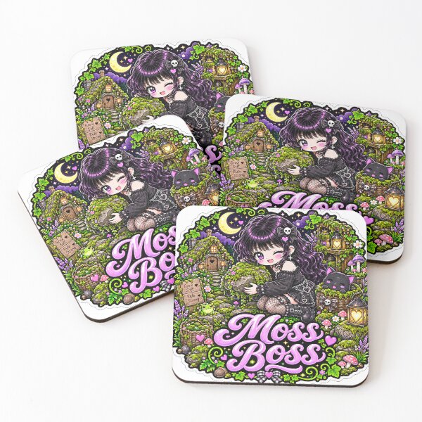 Item preview, Moss Boss Goth Girl Sticker designed and sold by AnnekeJordaan.