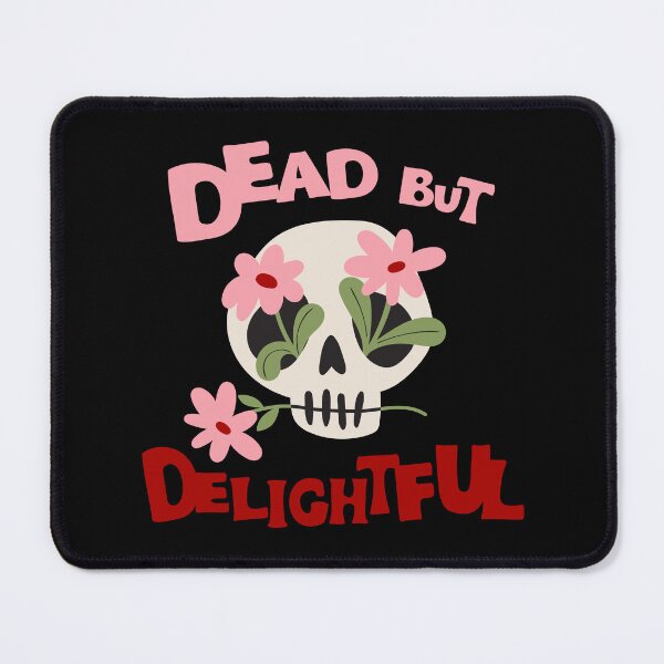 Item preview, Dead But Delightful Floral Skull designed and sold by imaniko.
