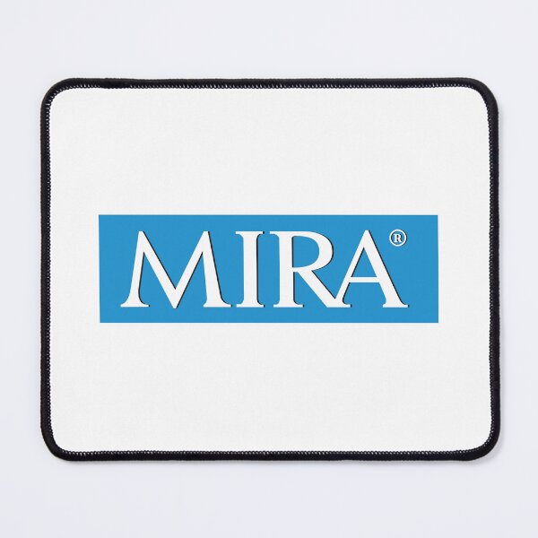 Item preview, MIRA Blue Box Classic Typography Logo designed and sold by Christi W Witherspoon.