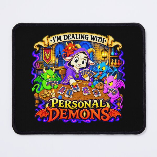 Item preview, I'm Dealing With Personal Demons designed and sold by LorePop.