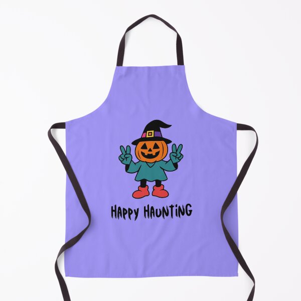Item preview, Happy Haunting Cute Pumpkin Witch Halloween Art designed and sold by NikBrin Prevail .