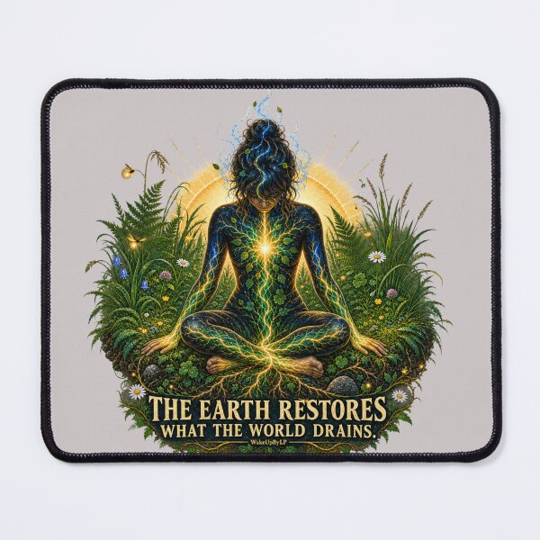 Item preview, The Earth Restores What Life Drains — Female Nature Recharge designed and sold by WakeUpByLP.