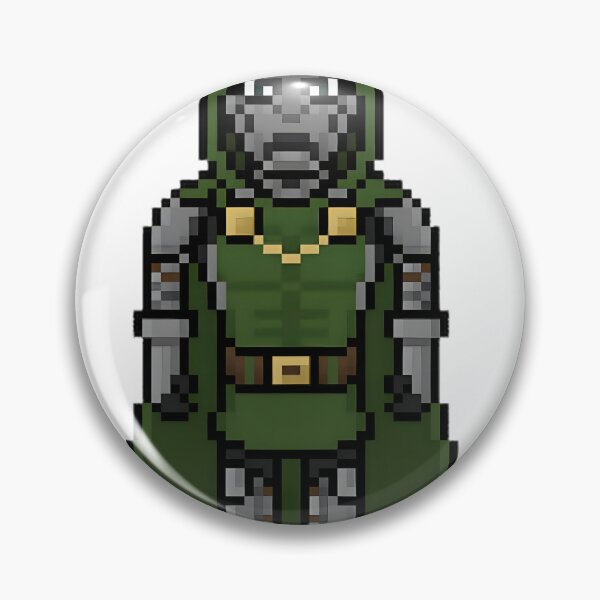 Item preview, Doctor Doom Pixel Art | Perfect Gift For You And Friends designed and sold by Tabaco.