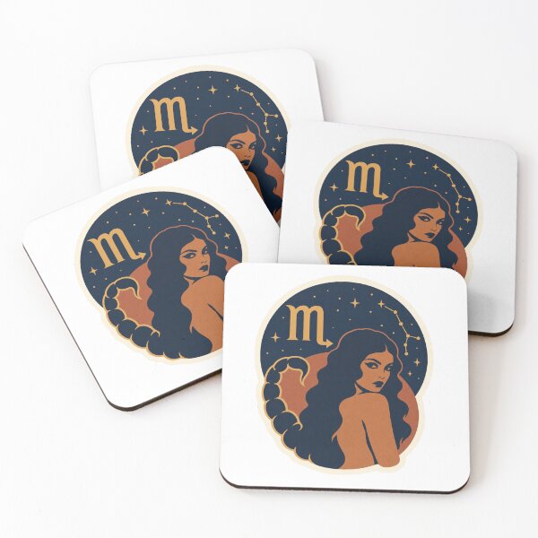 Item preview, Scorpio Zodiac Retro Illustration Water Sign Design designed and sold by Cary-s.