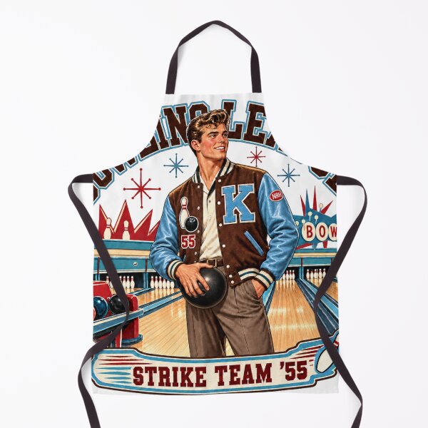 Item preview, Vintage 1955 Bowling League Strike Team designed and sold by Normandy Road Heritage™ - Vintage Garage Art.