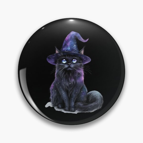 Item preview, Cat Wearing a Wizard Hat designed and sold by Fillthegoat.