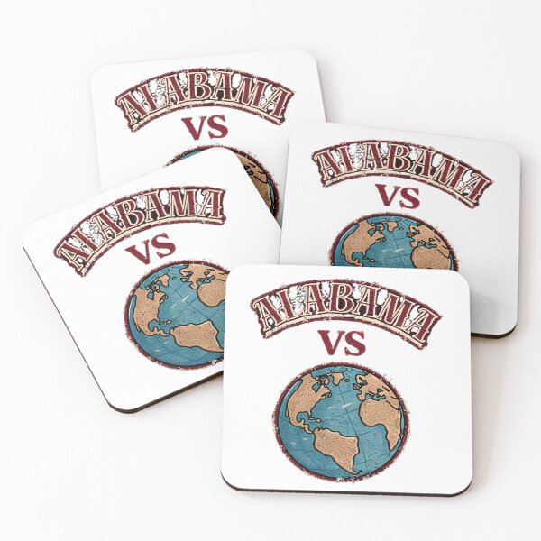 Item preview, Alabama Vs The World Embroidered Patch T-Shirt - Southern Pride Vintage Tee designed and sold by HoMya.